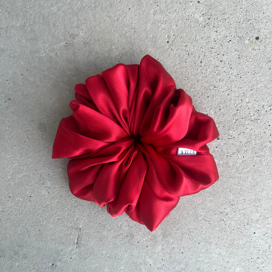 Red Rose Scrunchie