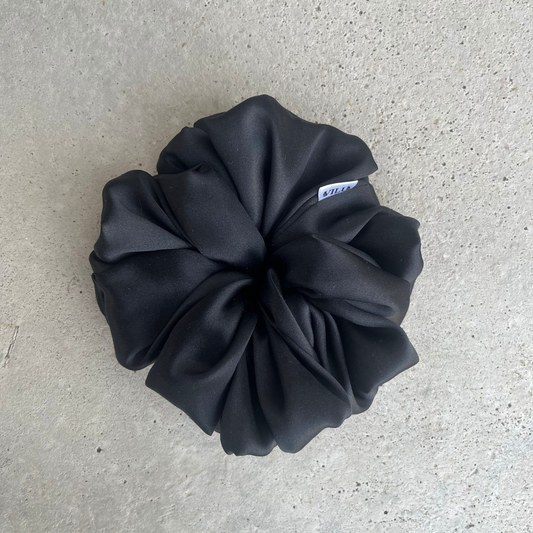 Shine Black Scrunchie